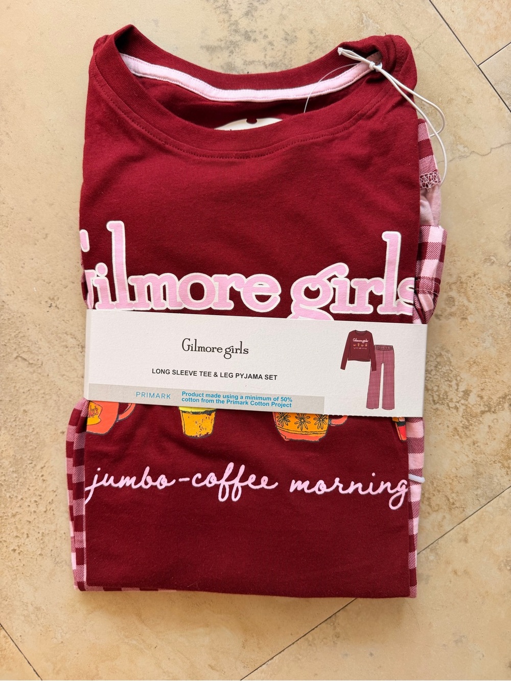 Gilmore Girls Graphic Check Pajamas